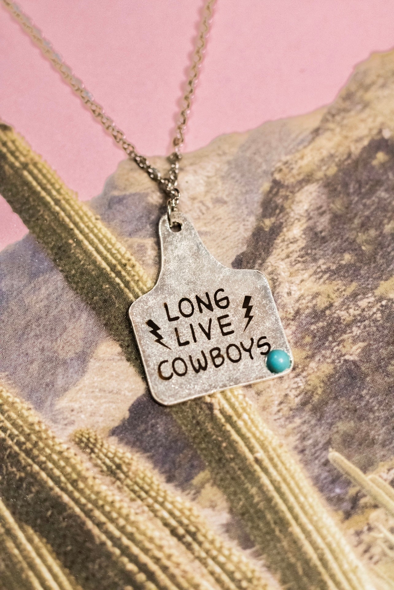 “Long Live Cowboys” necklace