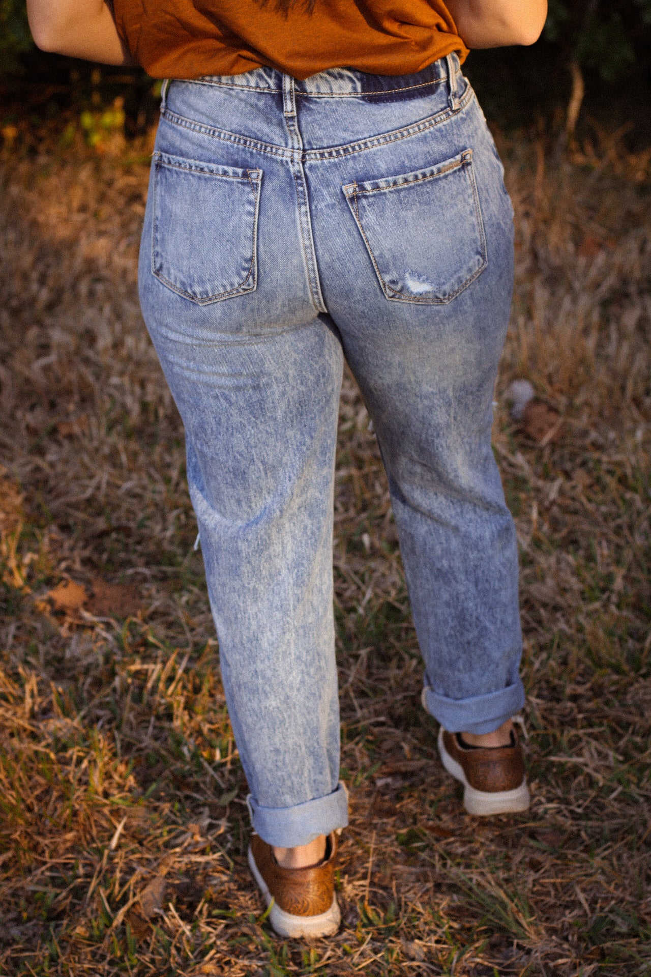 Slim Boyfriend Jeans